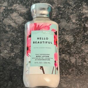 Bath & Body Works HELLO BEAUTIFUL 24 hour Shea Butter & Vitamin E Moisturizer